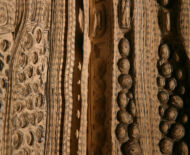 Artwork: Evolution Triptych (Part II - detail), 2004 by artist Emma Lloyd, Sculpted book