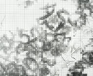 Artwork: Slider (detail), 2017 by artist Emma Lloyd, ball print, pencil and graphite on graph paper