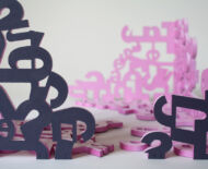 Artwork: We Sleep (detail), 2018 by artist Emma Lloyd, laser cut MDF and acrylic